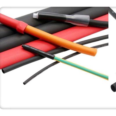 Dobra cena Rura termokurczliwa z podwójną ścianką 6,4 mm 3 do 1, rurka termokurczliwa ognioodporna ASTM D876 w Internecie