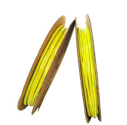 Dobra cena Elastyczna koszulka termokurczliwa do szynoprzewodów, kolor żółto-zielony, idealna do zastosowań elektrycznych w Internecie