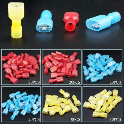 Dobra cena Odwracający ogień łącznik cieplny Wiregaugerange 22-10 AWG Elektryczny termin splicing termination zapewniający ochronę izolacyjną w Internecie